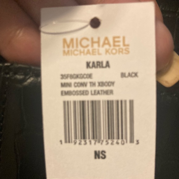 Michael Kors Mini Karla Convertible Crossbody - Picture 8 of 9